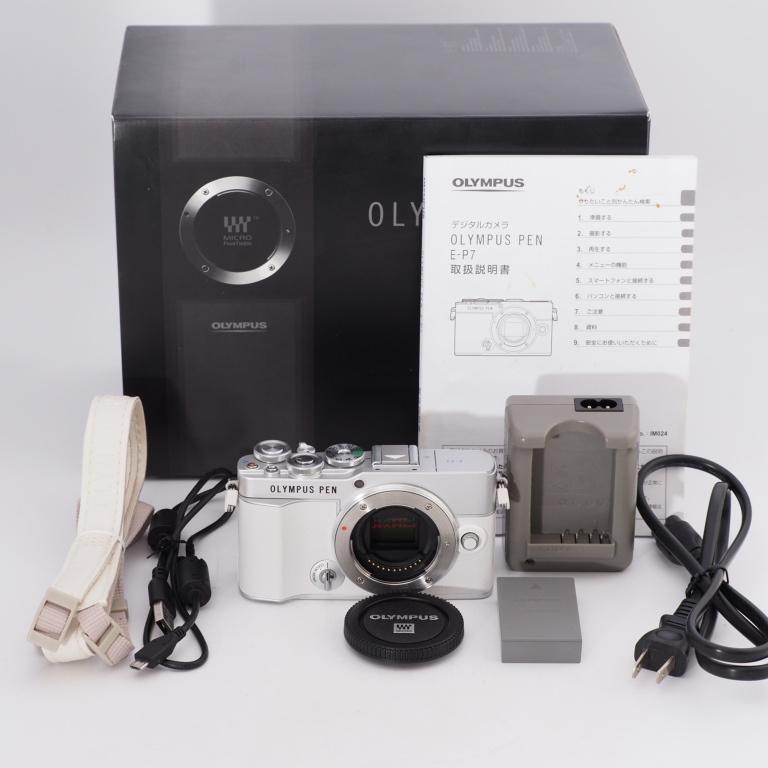 OLYMPUS OM SYSTEM/オリンパス PEN E-P7 ボディ ホワイト #9963 |  | 01