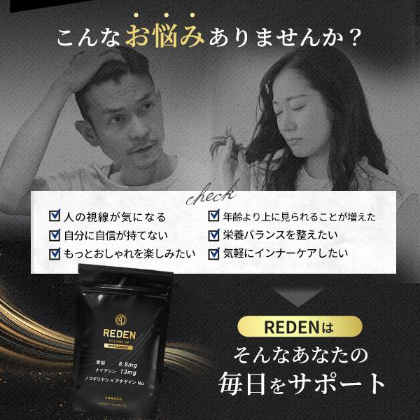REDEN（リデン） 育毛 シャンプー サプリメント シャンプーセット