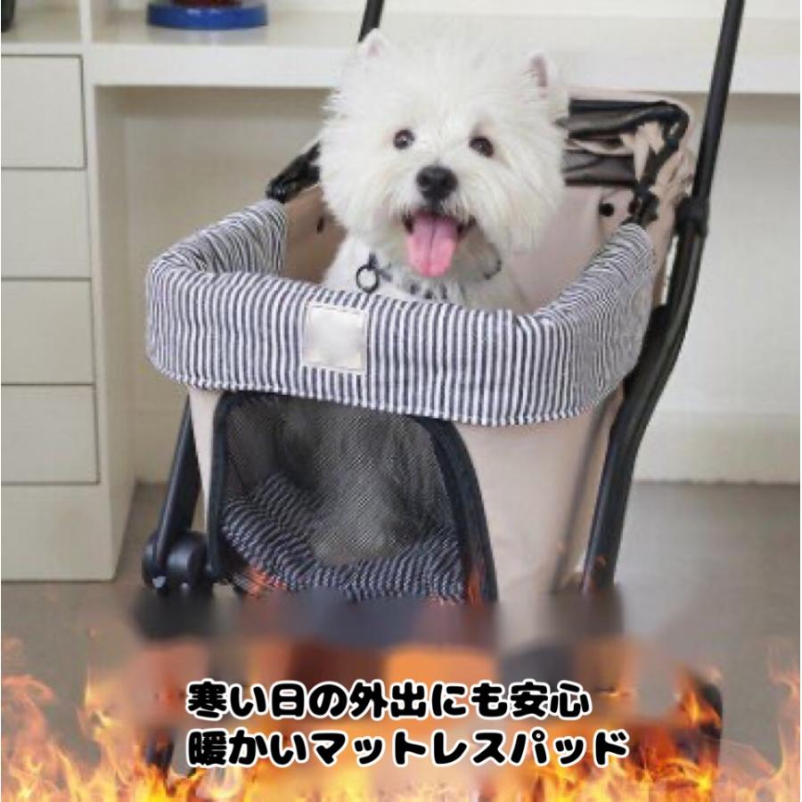 ペットカートクッション チェック柄 ストライプ柄 5色 あごのせ