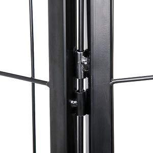 ペットフェンス 折り畳み式 ゲージ（80×80cm）防水シート付き 1400 Amazon | ペットケージ 犬 サークル 犬ケージ 小型犬・猫用 低い