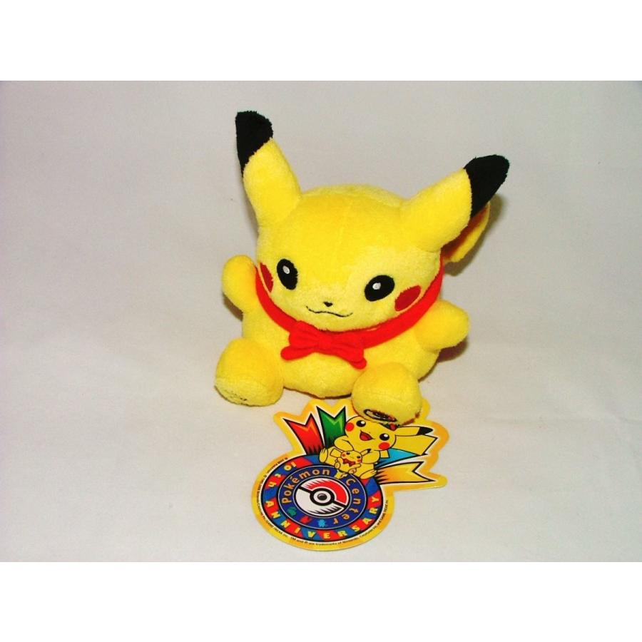 ポケモンセンター 10周年記念 ピカチュウぬいぐるみ 2008年｜Yahoo