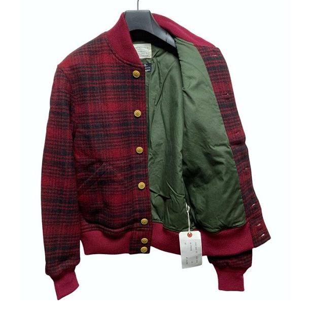 美品 WOOLRICH x andfamilys チェック ウール ジャケット 中古・古着通販】WOOLRICH (ウールリッチ) ジャケット サイズ:48