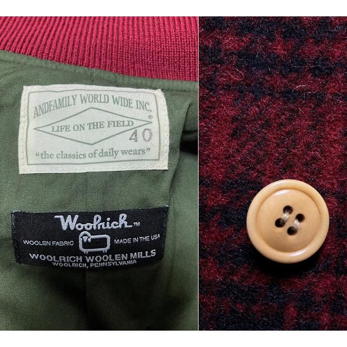 Woolrich Woolen Mills 【新品/定,3万】アンドファミリー Woolrich Woolen Mills 【新品/定,3万】アンドファミリー