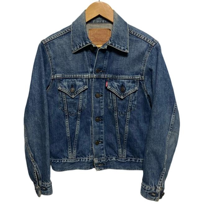 Levi's BIG E 3rd デニムジャケット 日本製 71557 34 Levi's（リーバイス） ビッグE 71557 3RD Gジャン 34 ビンテージ加工