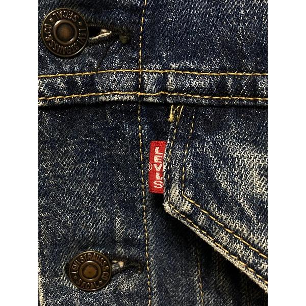 Levi's（リーバイス） ビッグE 71557 3RD Gジャン 34 ビンテージ加工