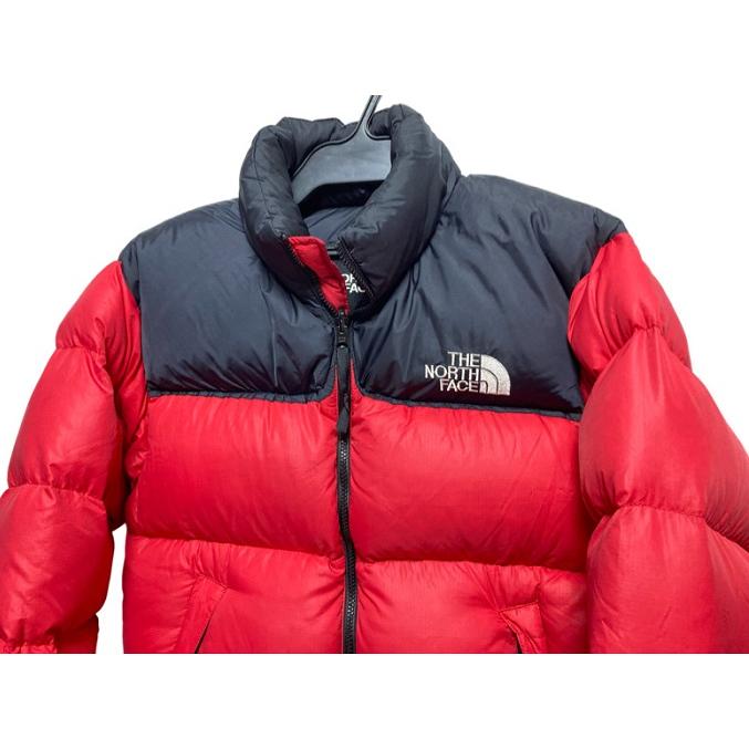 90's ビンテージ THE NORTH FACE ヌプシ ジャケット ダウン Sサイズ 赤 ノースフェイス NF002YO