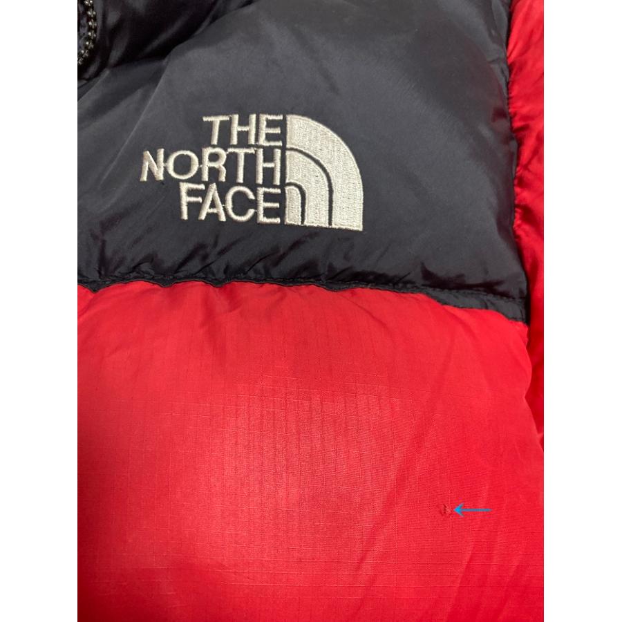 90's ビンテージ THE NORTH FACE ヌプシ ジャケット ダウン Sサイズ 赤 ノースフェイス NF002YO｜rediohead08｜07