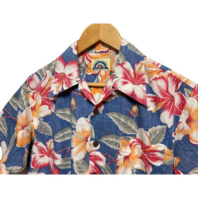 OCTOPUS ARMY/オクトパスアーミー 半袖アロハシャツ メンズMLサイズ相当 |  | 01