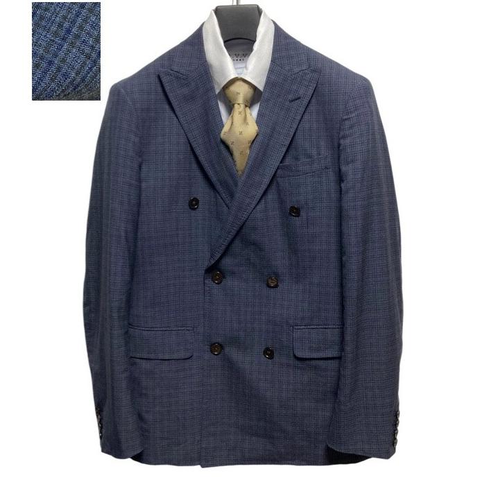 SUIT SELECT セットアップスーツ グレンチェック ネイビーFINTES SUIT SELECT セットアップスーツ グレンチェック ネイビーFINTES