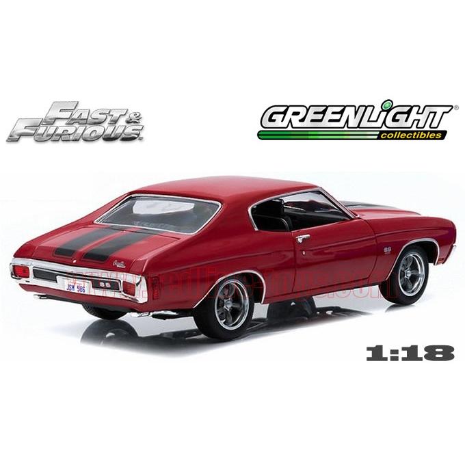 アメ車ミニカー グリーンライト ワイルド スピード Max Dom S 1970 シボレー シェベル Ss レッド 1 18 レッドラインコレクティブルズ 通販 Yahoo ショッピング