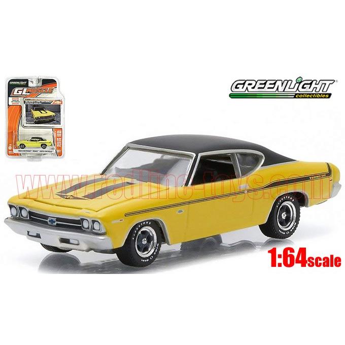 アメ車 ミニカー グリーンライト Gl Muscle 14 1969 シボレー Yenko Copo シェベル デイトナイエロー 1 64 B レッドラインコレクティブルズ 通販 Yahoo ショッピング