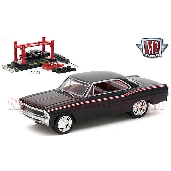 アメ車ミニカー M2 Modelkit Autolift 14 1967 シボレー ノバ Foose Cherry Nova 1 64 17 12 レッドラインコレクティブルズ 通販 Yahoo ショッピング