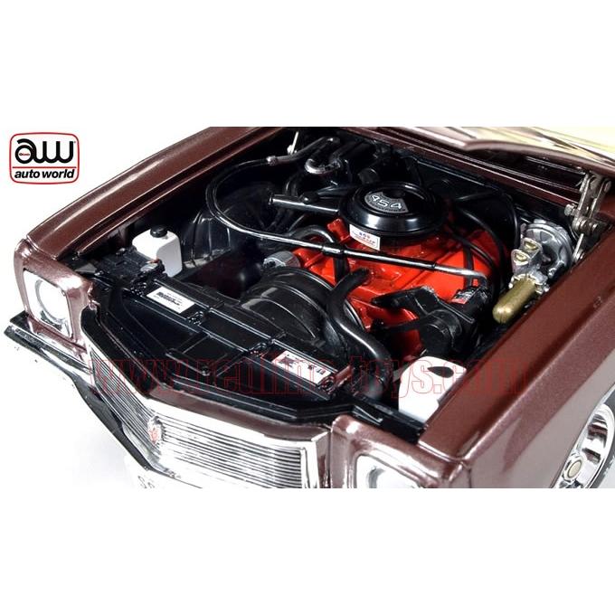 アメ車ミニカー オートワールド 1971 シボレー モンテカルロ Ss454 ブラウン 1 18 Amm1055 レッドラインコレクティブルズ 通販 Yahoo ショッピング