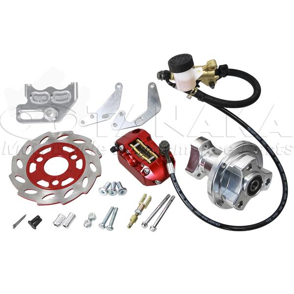 モンキー用 リアディスクブレーキキット 蔵 田中商会直営店 ４ポットキャリパー