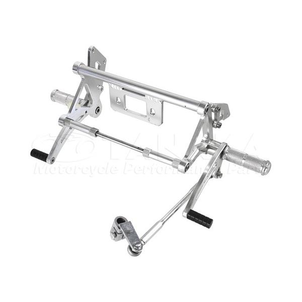 モンキー　ゴリラ　ワンオフマフラー　ステンレス　車高短用　バックステップ装着車用 モンキー ゴリラ ワンオフマフラー ステンレス 車高短用 バック