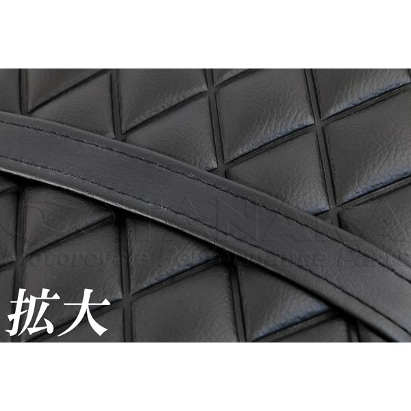 田中商会直営店】ダックス用 ウェルダーダイヤステッチシート ブラック