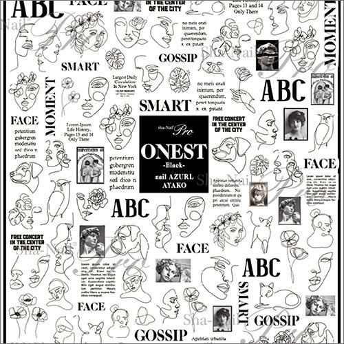 写ネイル Sha Nail Ayako Onest ワンスト ブラック メール便 ネコポス 対応 ネイルシール ニュアンス 326 Snp Ayako005 コスメ ドラッグny 通販 Yahoo ショッピング