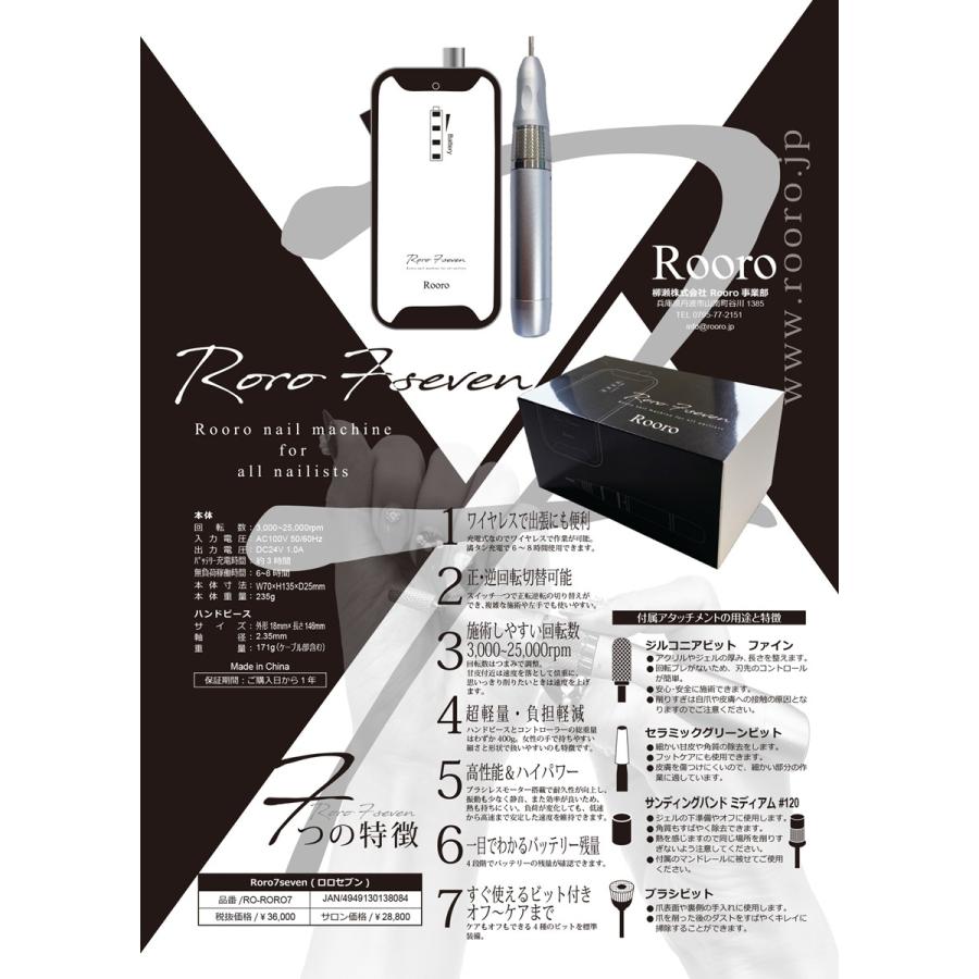 保証1年 ローロ Rooro ロロセブン お取り寄せ ネイルマシン ジェルネイルオフ 357 Ro Roro コスメ ドラッグny 通販 Yahoo ショッピング