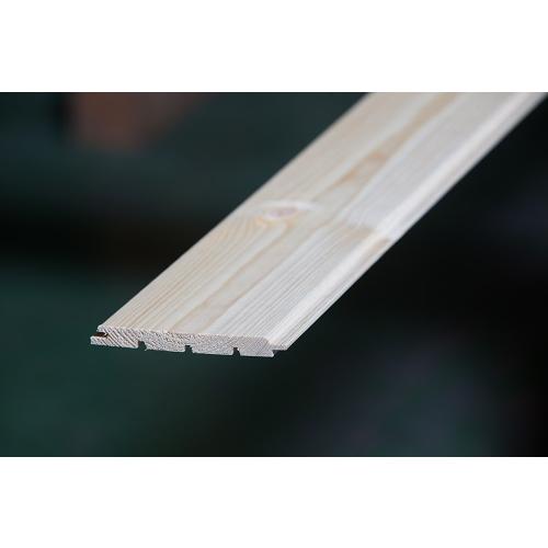 パイン羽目板 目透かしR溝加工 長さ3900ミリ ABグレード 無塗装 無垢