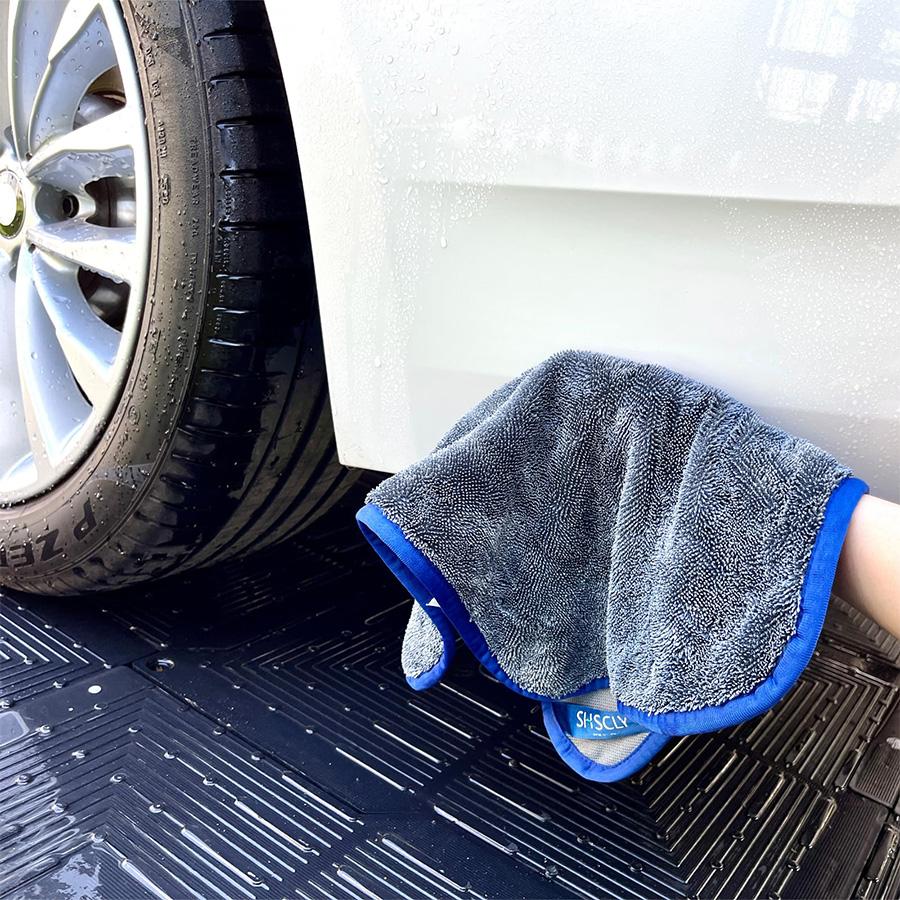 SHSCLY シスクレー 洗車セット 「拭き上げ用 マイクロファイバー