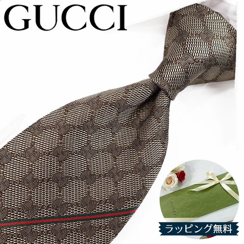 GUCCI ネクタイ ホースビット シルクジャカード ネクタイブルー＆ダークブルー