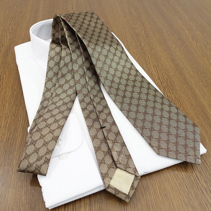 GUCCI GG柄　ネクタイ GUCCI (グッチ) シルク100％ GG総柄 ネクタイ GC4565244069