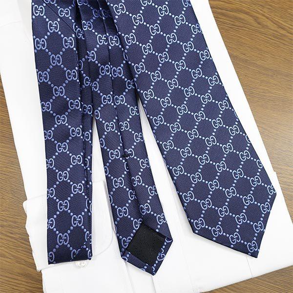 GUCCI（グッチ） ネクタイ GG柄(8cm) A38【ブランド・プレゼント