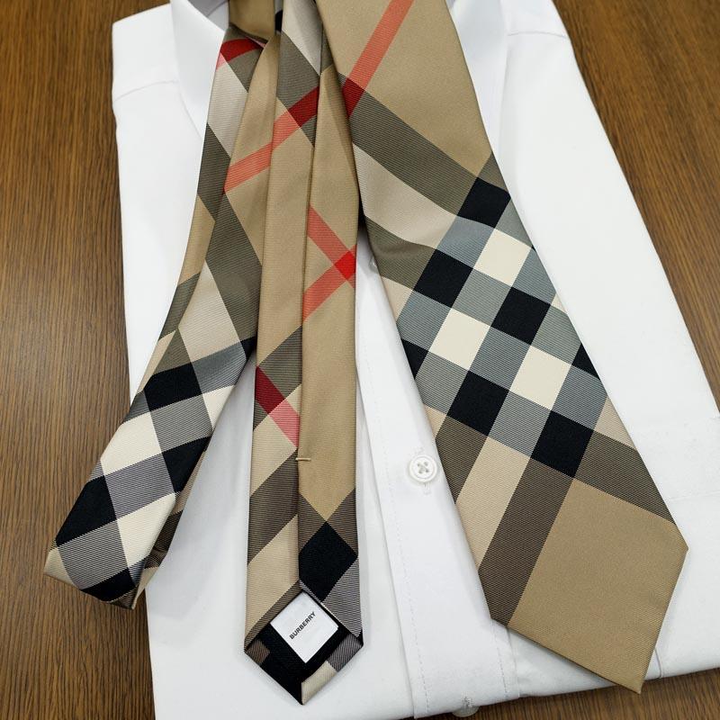 BURBERRY（バーバリー） ネクタイ ナローネクタイ BUR9 ベージュ