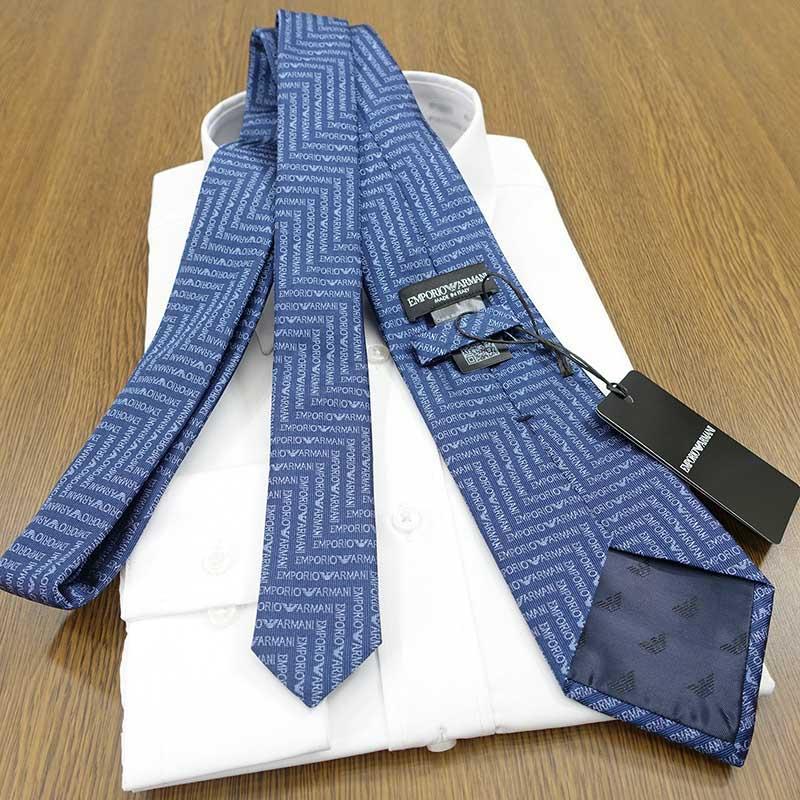 ☆EMPORIO  ARMANI ☆シャツ12A&ネクタイ EMPORIO ARMANI エンポリオアルマーニ ネクタイ EA137 8.5cm幅