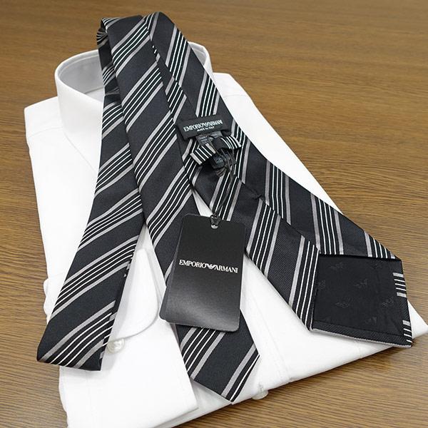 EMPORIO ARMANI エンポリオアルマーニ ネクタイ EA40 ブラック