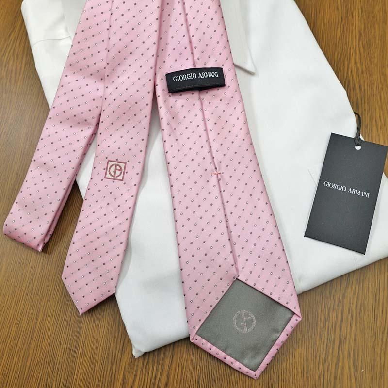 ブランドネクタイ50本セット CHANEL ARMANI GIORGIO ARMANI アルマーニ ネクタイ GA7 ピンク/グレー【ブランド