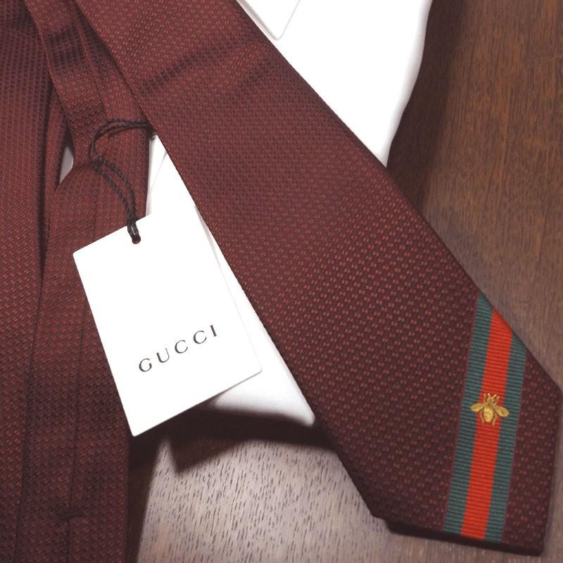 GUCCI  グッチ ネクタイ (7cm) GG13【ブランド・プレゼント・バースデー・ギフト・父の日】【ラッピング無料・送料無料】｜redrose｜02