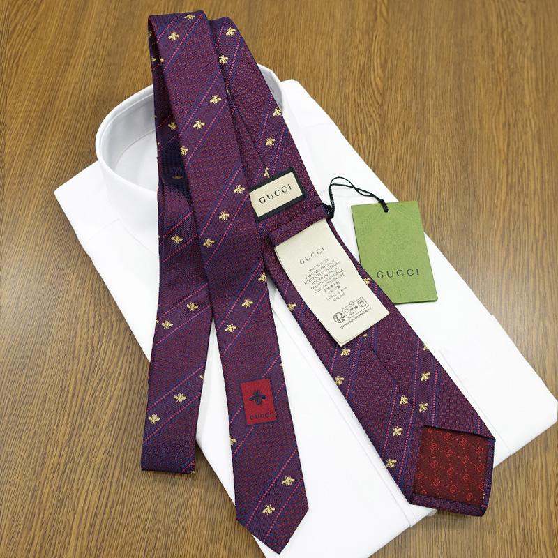 美品 GUCCI グッチ　ネクタイ GG柄 GUCCI グッチ ネクタイ GG柄(7cm) GG28【ブランド・プレゼント