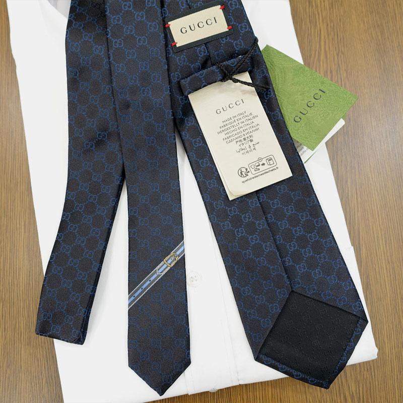 GUCCI（グッチ） ネクタイ GG柄(8cm) GG34【ブランド・プレゼント