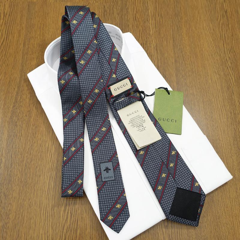 GUCCI（グッチ） ネクタイ GG柄(7cm) GG40【ブランド・プレゼント