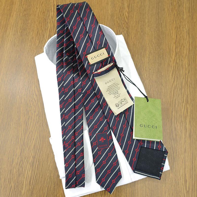 GUCCI グッチ ネクタイ (7cm) GG78【ブランド・プレゼント・バースデー