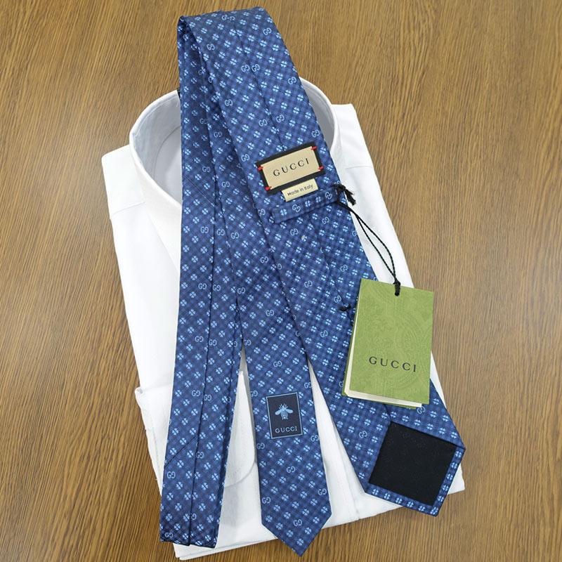 GUCCI グッチ ネクタイ (7cm) GG80【ブランド・プレゼント