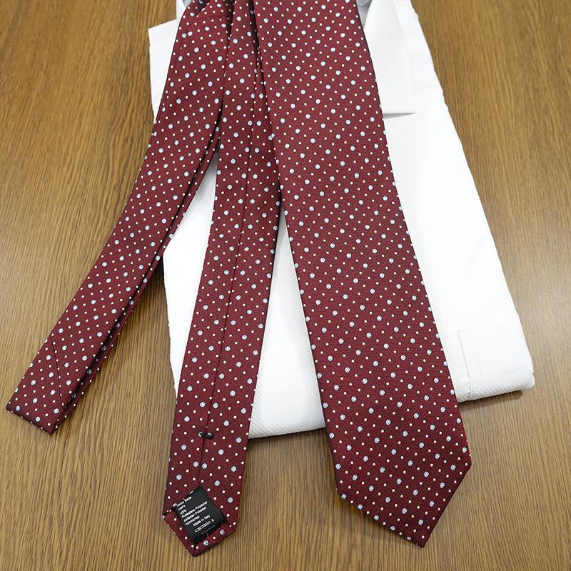 HUGO BOSS（ヒューゴ・ボス） ネクタイ(7.5cm幅）HB92 ボルドー