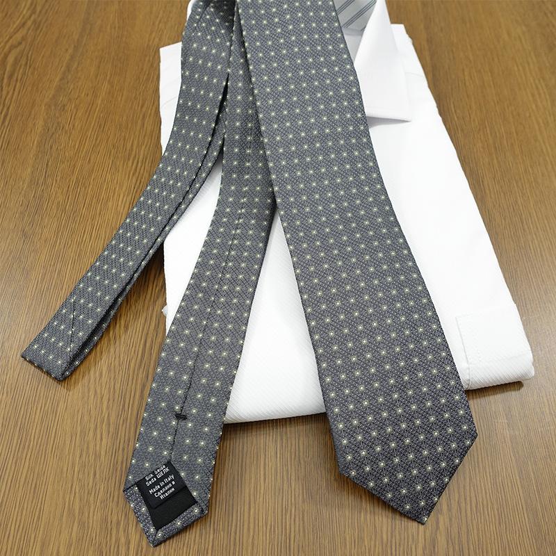 HUGO BOSS（ヒューゴ・ボス） ネクタイ(7.5cm幅）HB95 グレー/グリーン