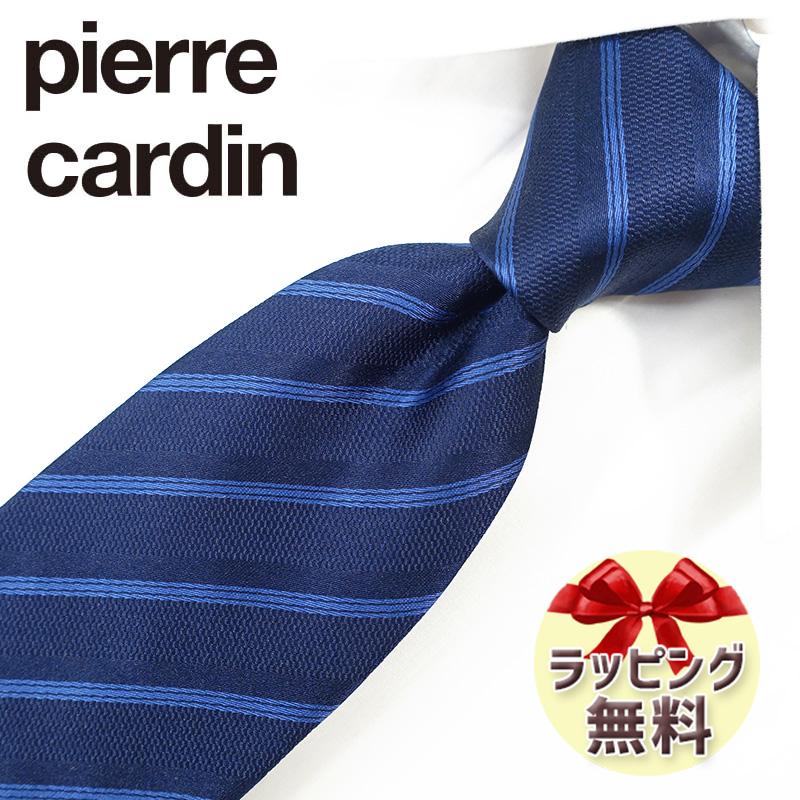 pierre cardin（ピエール カルダン） ネクタイ PC10 ネイビー/ブルー