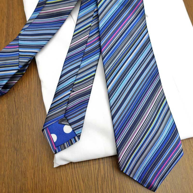 Paul Smith（ポール・スミス） ネクタイ ブランド PS2 ネイビー/ブルー