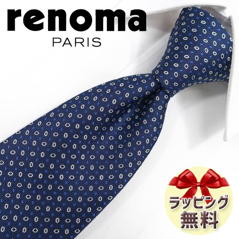 Loro Piana】新品未使用 ドット柄 ネクタイ ネイビー 絶妙な締め心地に