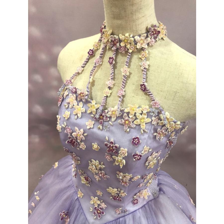 ウエディングドレス・カラー ES-1147 パープル【花嫁・安い ウエディングドレス・カラー ES-1147 パープル【花嫁・安い