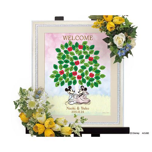ウェルカムボード ディズニーウェディングツリー ミッキー