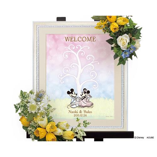 ウェルカムボード ディズニーウェディングツリー ミッキー