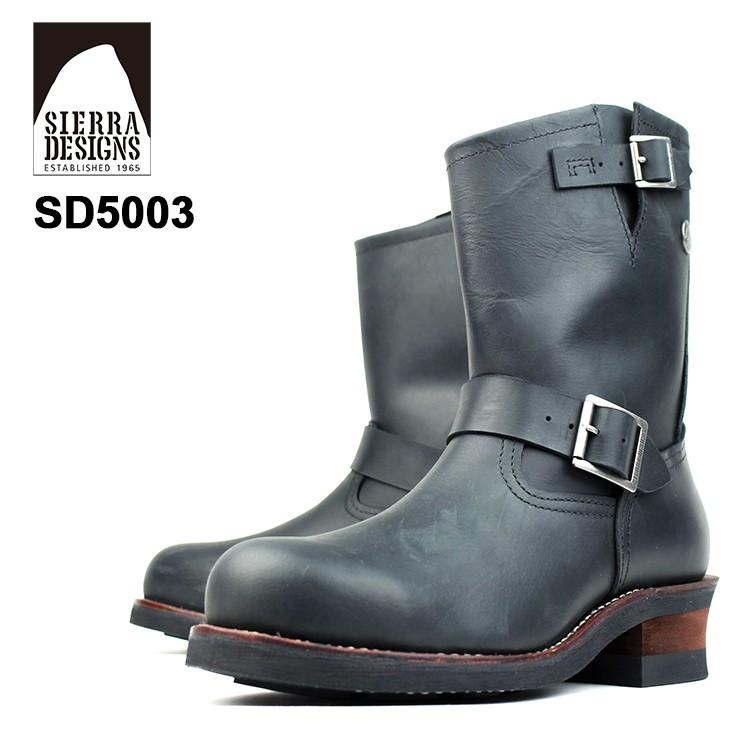 流行に ポイント15倍 ブーツ エンジニアブーツ 本革 ロング メンズ スチールトゥ 靴 Sierra Designs シエラデザインズ Sd5003 Black 交換無料 Www Muslimaidusa Org