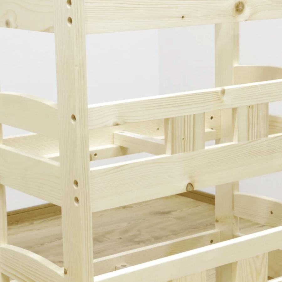 秘密基地みたいなペットベッド キャットタワー ペット小屋 5段ベッド はしご パイン材 ペット家具 送料無料_8