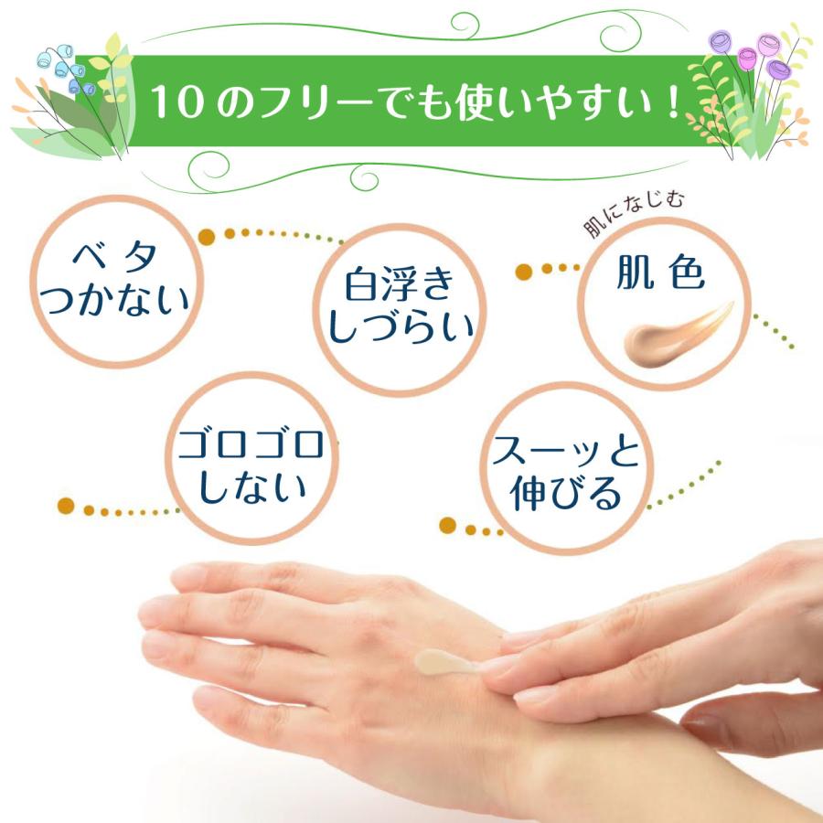 オーガニック UV ミルク 30ml 2個 UVカット SPF50 PA+++ 日焼け止め ノンケミカル オーガニック 天然由来成分100% 美容液成分 日本製 送料無料｜reductio｜12