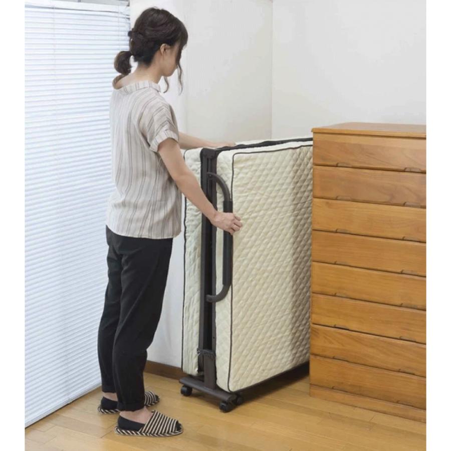 ◇折り畳みベッド◇シングルサイズ◇キャスター付き◇大阪兵庫京都奈良滋賀和歌山◇ ◇折り畳みベッド◇シングルサイズ◇キャスター付き◇大阪兵庫