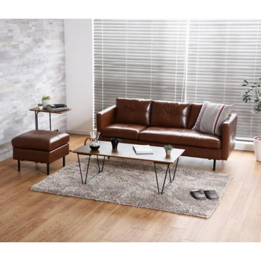 Carlos 3人掛 カウチソファ ソファー ソファーベッド ローソファー 3人